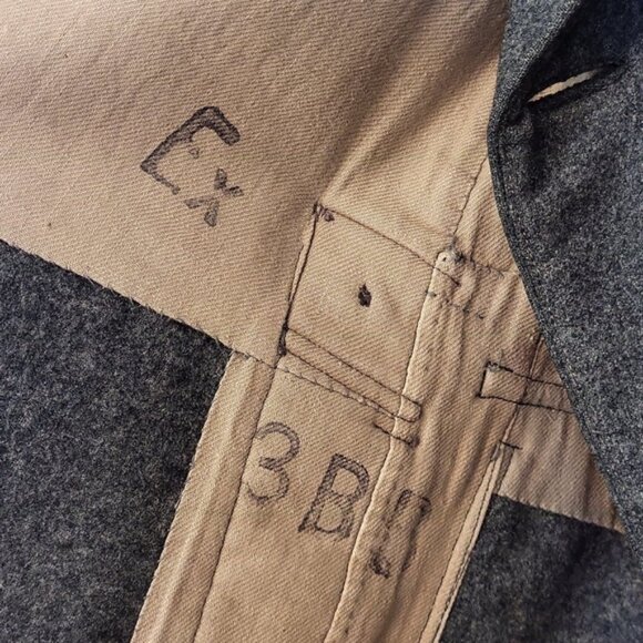 WW1 Swiss Army Medic Pea Coat Military Jacket Switzerland Size Not List - Picture 13 of 16